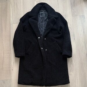 Lucky Brand Black Sherpa Jacket